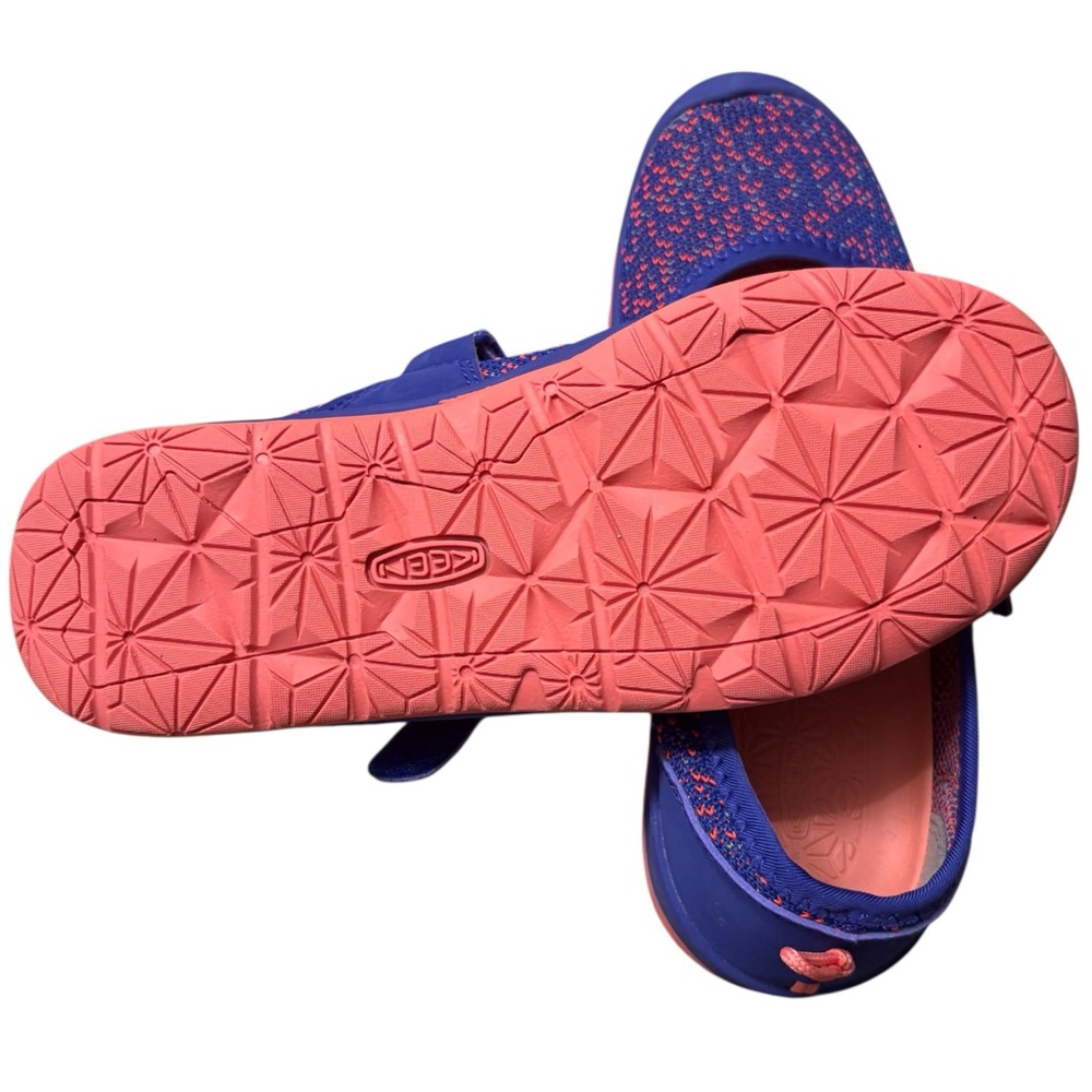 KEEN Baby Moxie Mary Jane Water Shoes in Royal Blue/Fusion Coral Size 2 - Picture 10 of 10